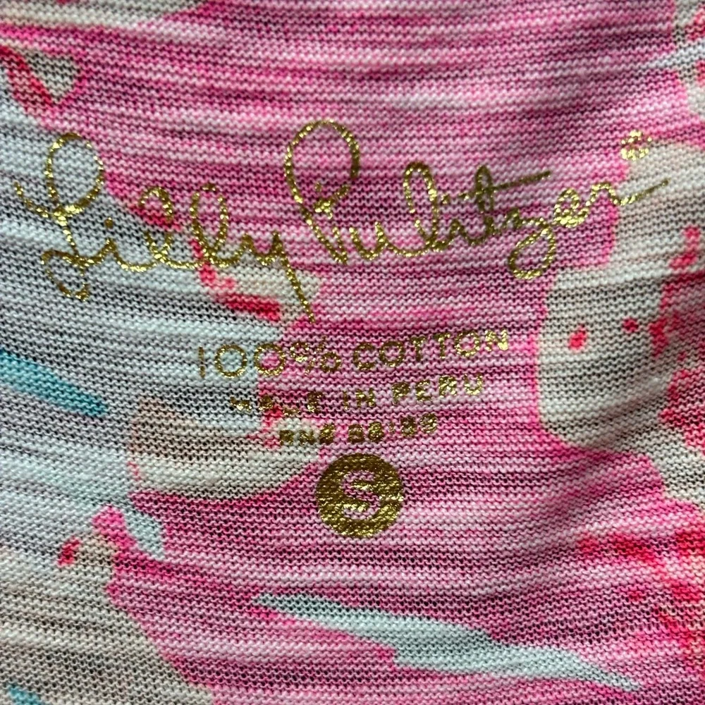 Lilly Pulitzer Jaylynne Racerback Sleeveless Size S Top - Picture 5 of 9